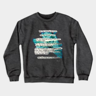 Woke: A T-shirt For Utopia Preppers Crewneck Sweatshirt